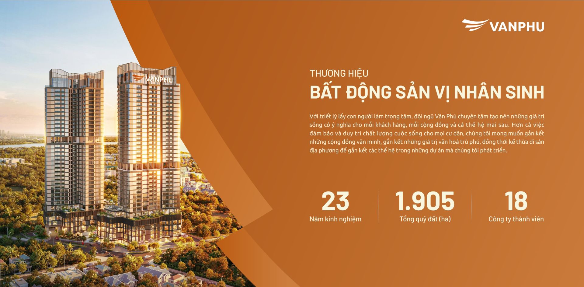 Bất động sản Vị Nhân Sinh - Văn Phú Invest
