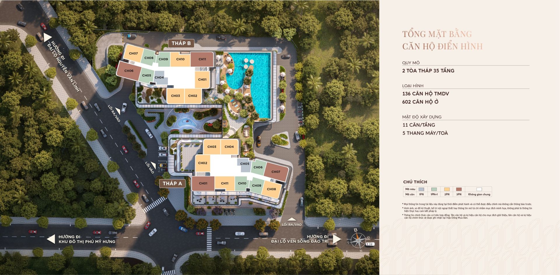 Mặt bằng căn hộ