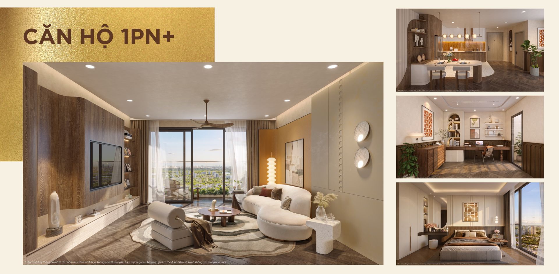 Loại hình 1 Phòng ngủ +