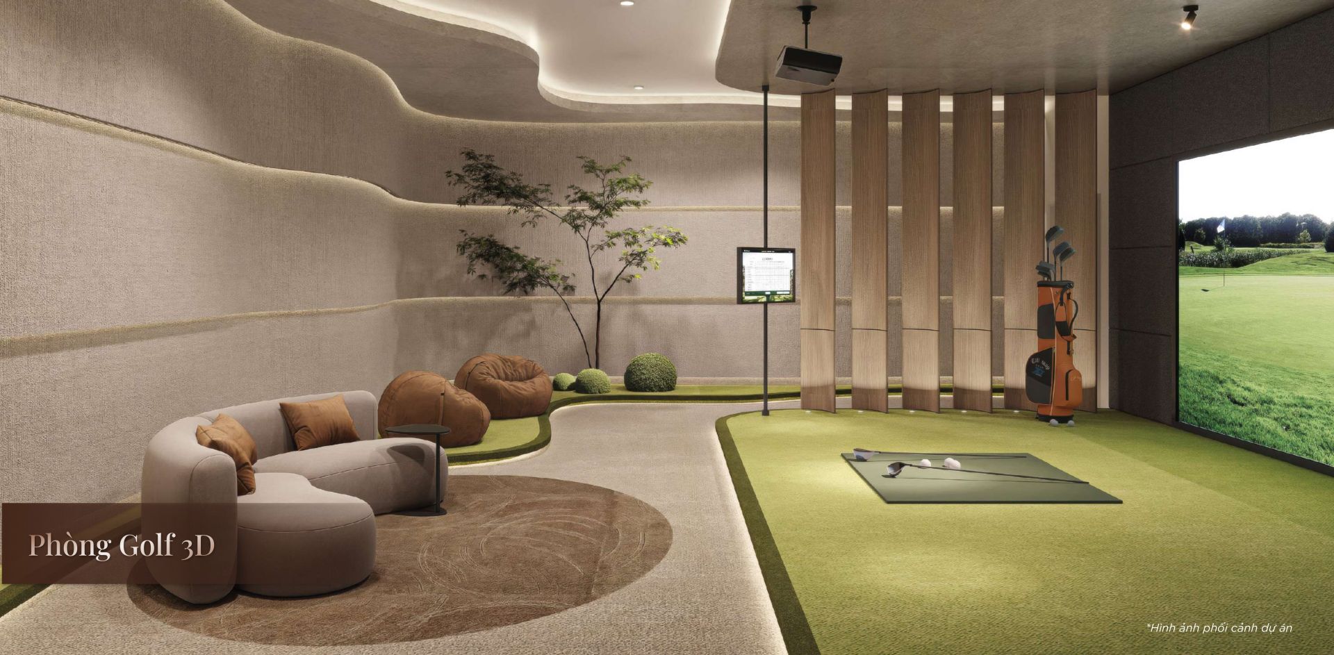 Phòng golf giả lập