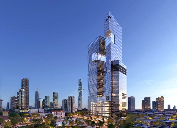 TP.HCM sắp có tòa tháp đôi thương mại - dịch vụ One Central Saigon siêu sang đối diện chợ Bến Thành